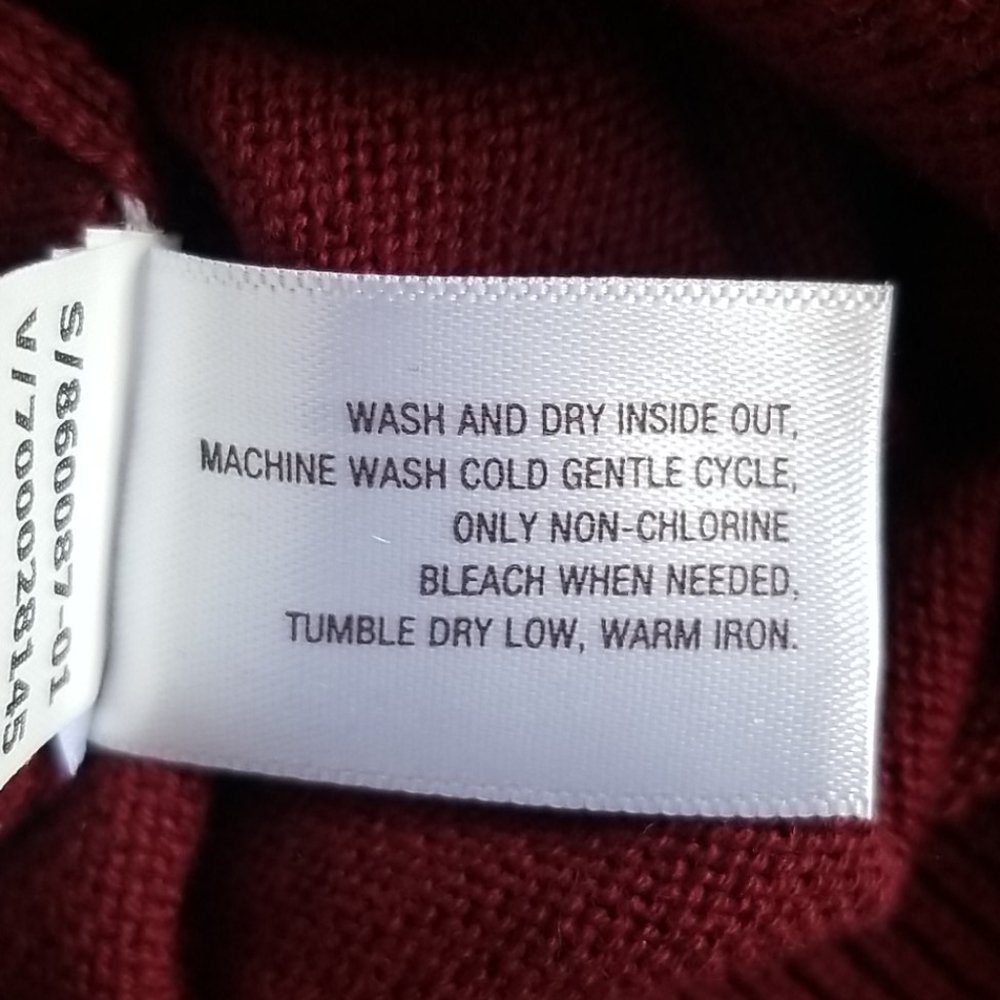 Old Navy Argyle Sweater, Size S - Picture 5 of 8